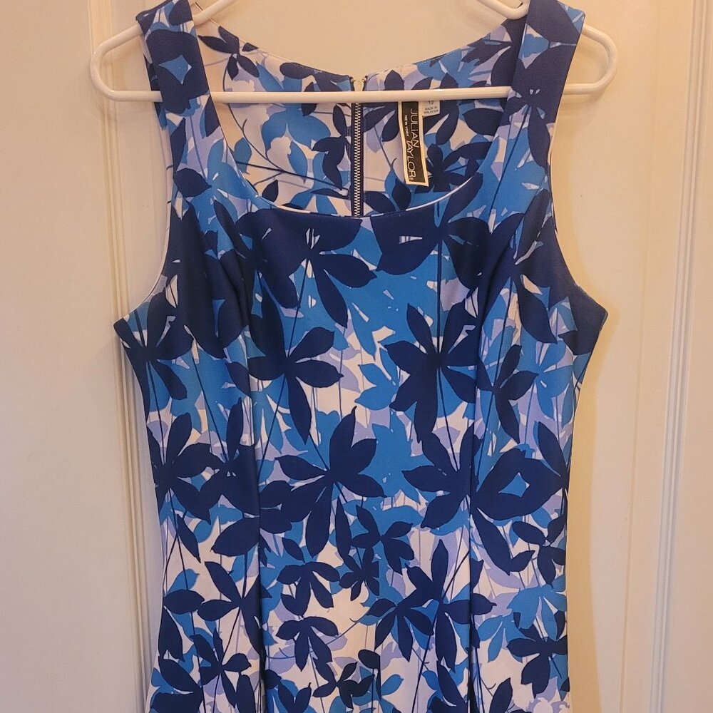 Julian Taylor Floral Flare Dress